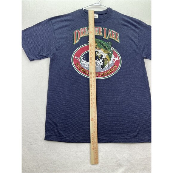 Vintage Laid Back Dreamer Lake Tournament Champion T Shirt 1995 Size XL - Picture 5 of 9